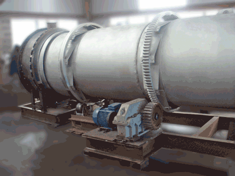 Drying rotary kiln